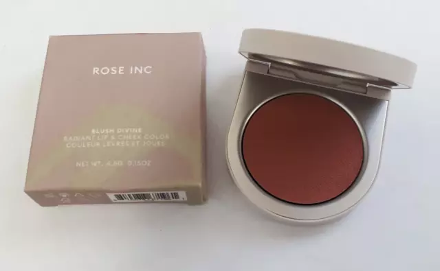 ROSE INC Fard à joues crème rechargeable rouge à lèvres couleur DAYLILY /EBOO