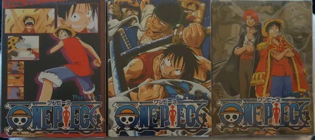 One Piece Part 1, 2, 3, 4, From TV Animation DVD set In Japanese w/English Sub