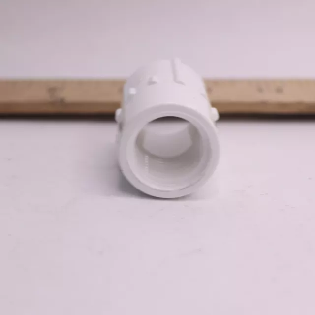 Dura Adapter Fitting PVC White Schedule 40 1/2" x 1/2" 435-005