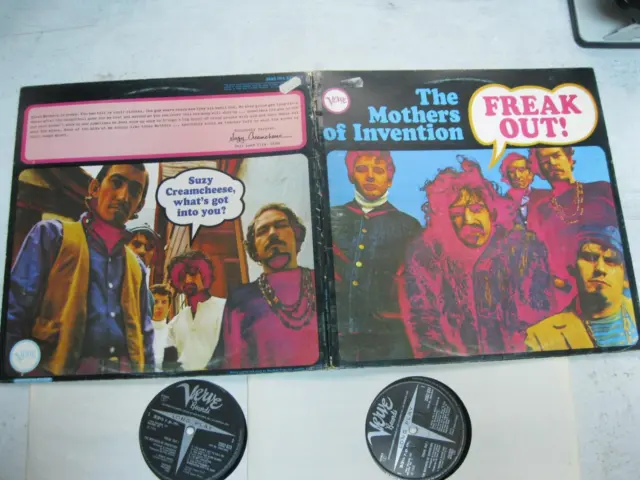 LP The Mothers Of Invention – Freak Out! 1971 2 LP's Verve Records 2683 004 USA