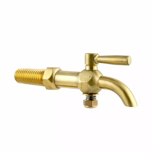 BRAND NEW KEG TAP BRASS Large, Home Brew Accessory, Spigot, Port Barrel Faucet