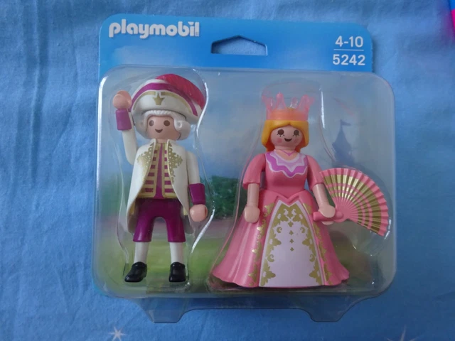 Personnage Playmobil Princesse / Fée - Série 6 (5459), Robe Rose - Occasion Très Bon état
