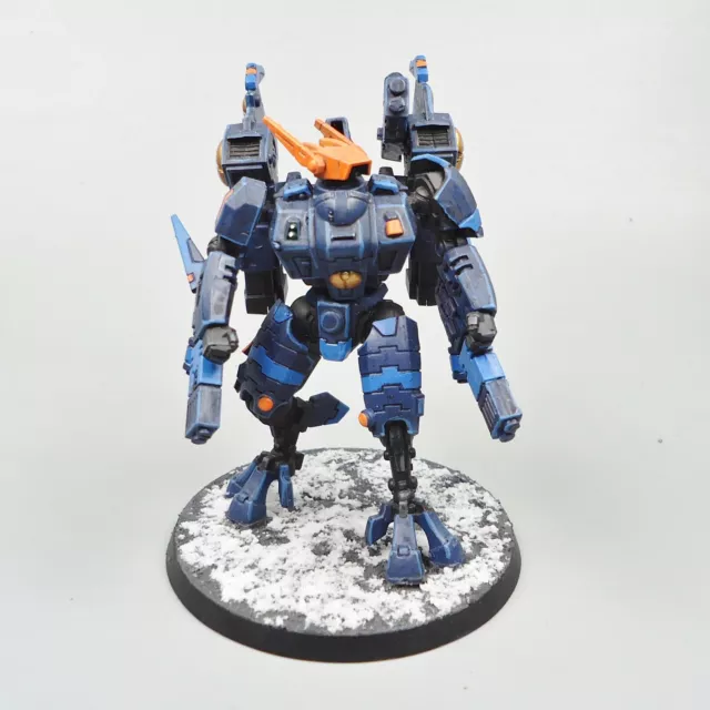 Warhammer 40k Army Tau Empire Commander Painted and Based