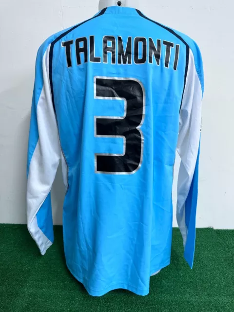 Maglia Lazio Talamonti Match Worn Indossata Shirt Jersey Vintage Camiseta Coa