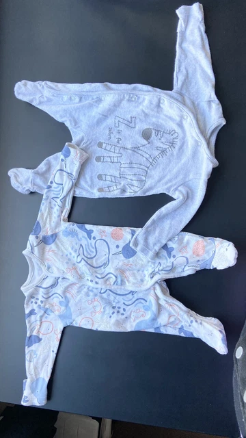 Pacchetto pigiama bambino George 0-3 mesi bambino bambina unisex