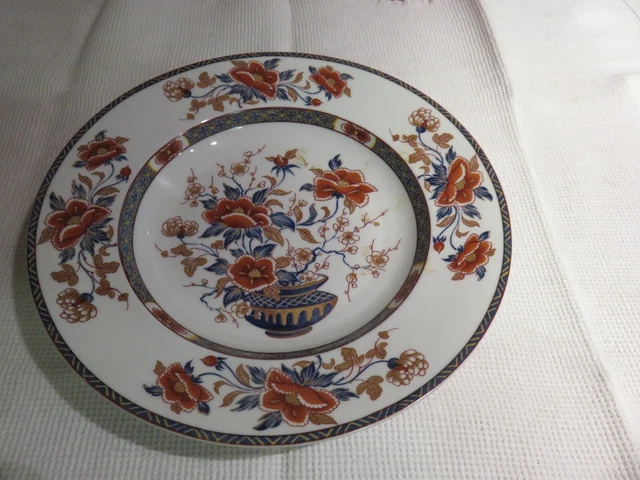 assiette creuse en porcelaine limoges modèle mandarin décor floral