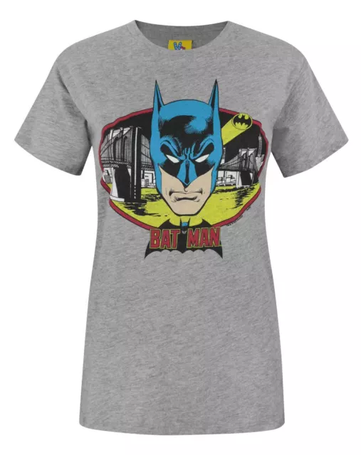 Junk Food Batman Retro Mask Women's T-Shirt