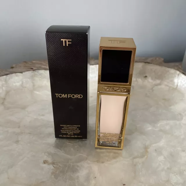 Tom Ford Schatten Und Beleuchten Weiche Strahlung Grundlage Porzellan 0,5 Uvp £120