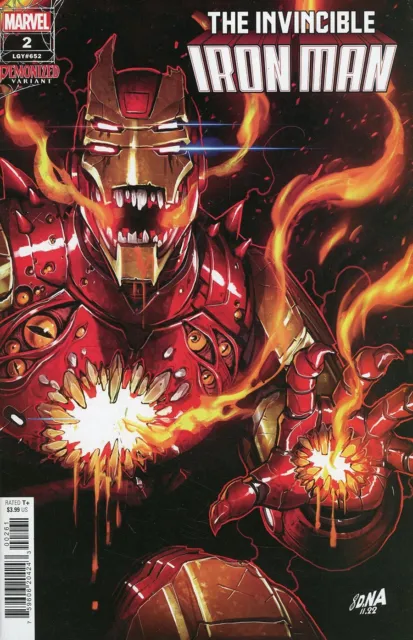 Invincible Iron Man #2 2023 Unread David Nakayama Variant Cover Marvel Comic