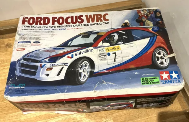 Tamiya 1/10 Ford Focus WRC TL-01 #58241 RC car (project)