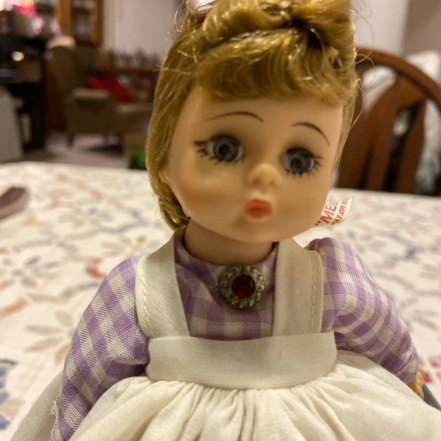 Vintage Madame Alexander-kins 8" Doll Little Women Meg With Stand No Box