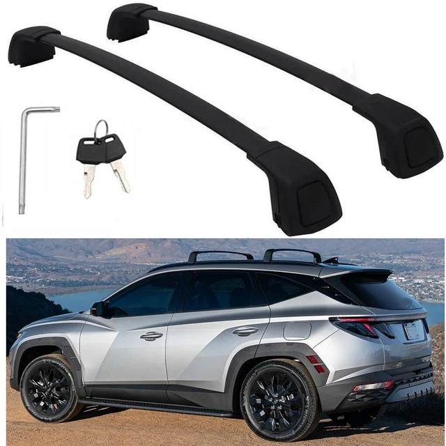 CUSTOMIZED FOR HYUNDAI Tucson 20222024 Roof Rack Rail Cross bars cargo