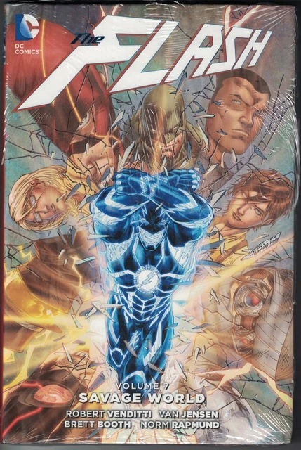 * FLASH (2011) Vol 7 Savage World HC Hardcover $24.99srp Booth SEALED NEW FINE