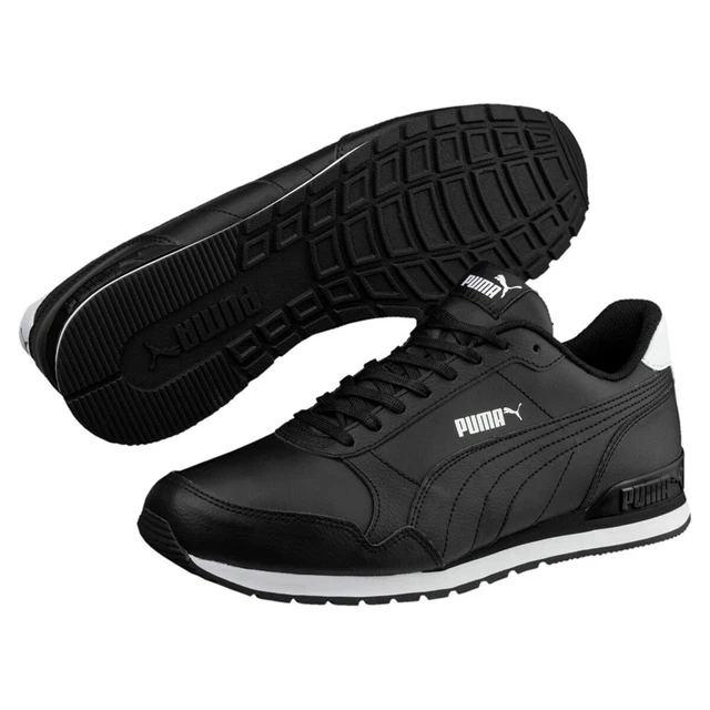 Puma St Runner V2 Full L Unisexe Chaussures de Sport Baskets 365277 Noir/Blanc