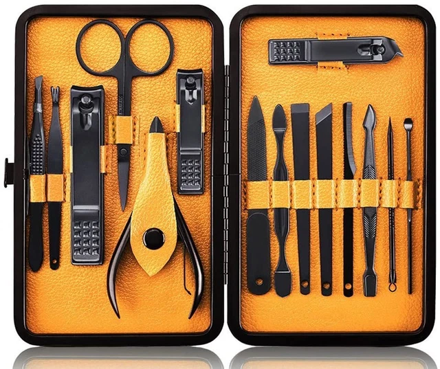 Tagliaunghie Set Professionale - Grooming Kit Strumenti per Manicure E Pedicure