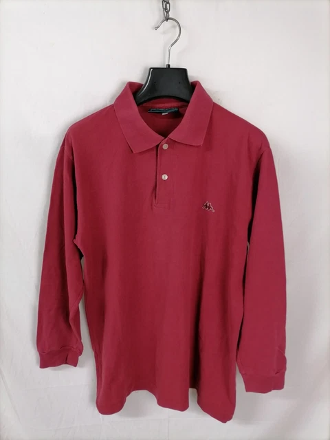 ROBE DI KAPPA Polo Maniche Lunghe Maglia T-Shirt Tg L Uomo Man C