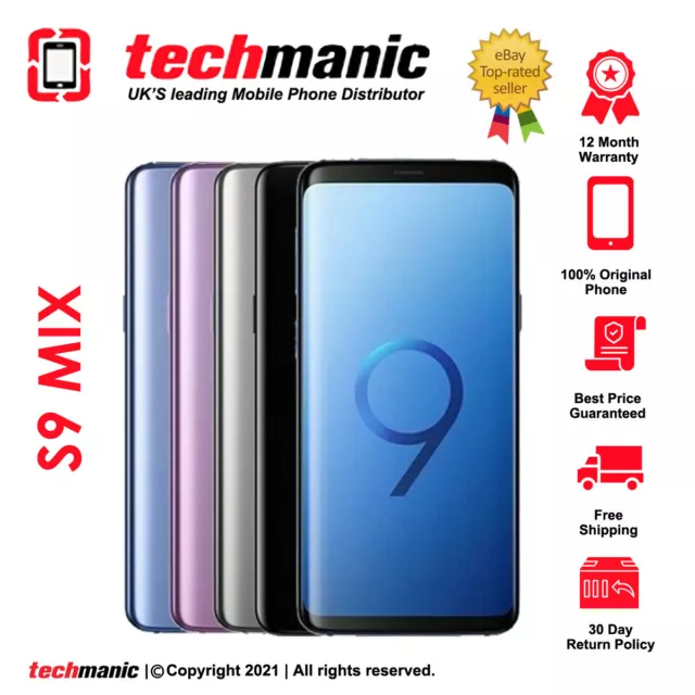 Samsung Galaxy S9 - 64GB (Unlocked) - All Colours (Dual SIM) - Lowest PRICE
