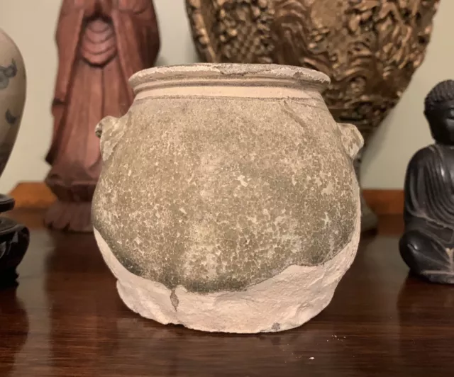 Wonderful Piece Of South Sea Shipwreck Pottery Celadon Green Jar Pot Vase China