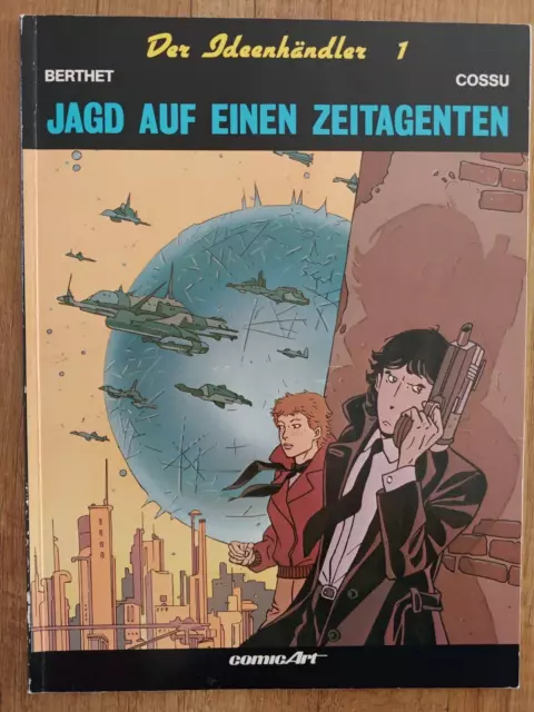 Jagd auf einen Zeitagenten - Der Ideenhändler Band 1 - Comic Art Carlsen - 1985