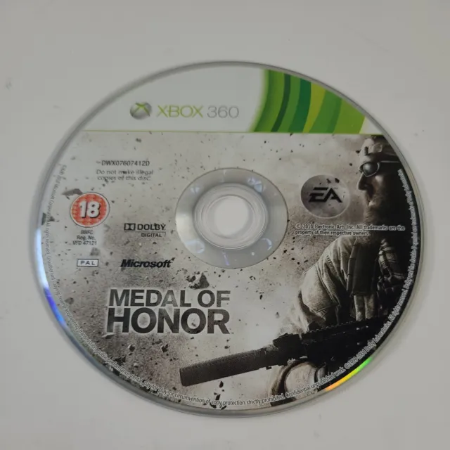 *Disc Only* Medal of Honor Xbox 360 Action Video Game PAL