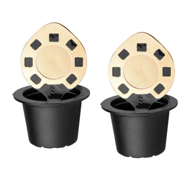 Capsule de café Rechargeable Réutilisable Pour Nescafe Dolce Gusto 8g Noir
