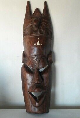 30cm Legno Mask Maschera arazzo scultura Figura Africa HM3000010 