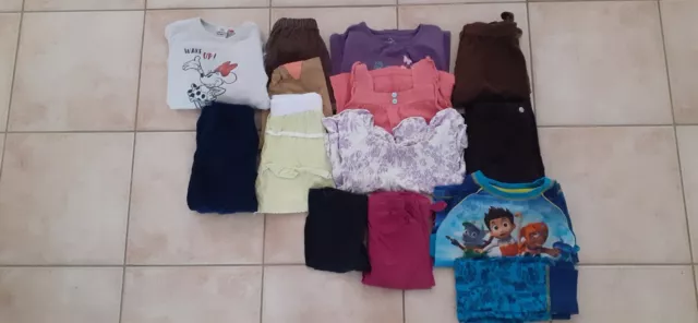 Vêtements bébé fille 23/24 mois lot de 14 pièces !