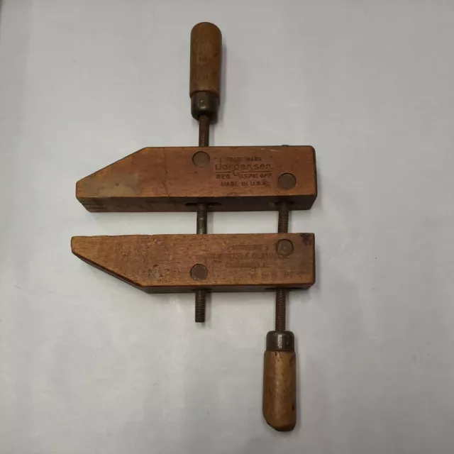 Jorgensen Size 0/3 Adjustable 6 Inch Hand Screw Woodworking Clamp
