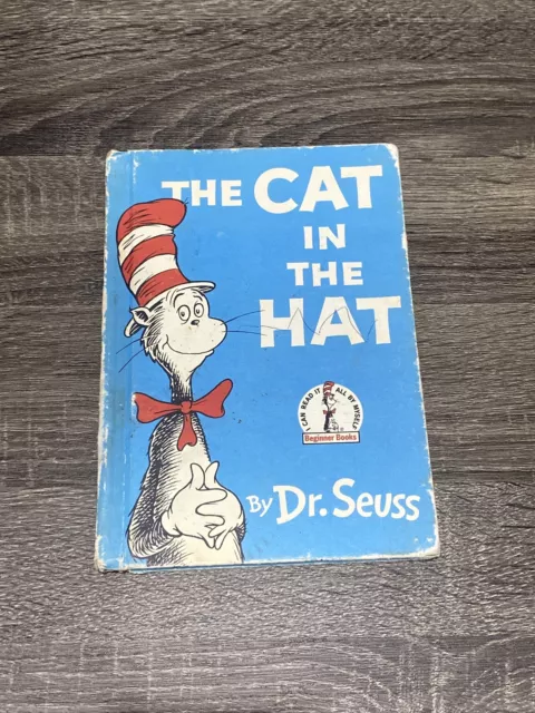 ORIGINAL FIRST EDITION Dr. Seuss The Cat In The Hat 1957 Hard Cover Book Club