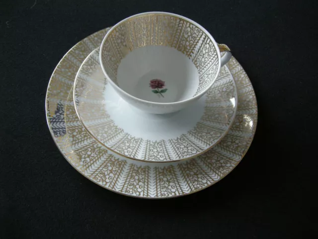 Sammeltasse, Winterling, Golddekor mit Blumenmotiv