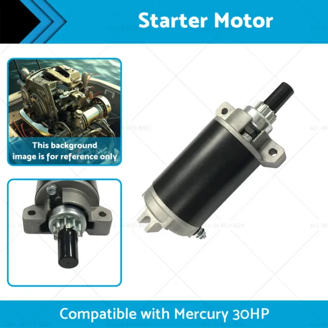 Starter Motor Suitable for Mercury 30HP 40HP 50HP 60HP 50-822462 822462T1 98-09