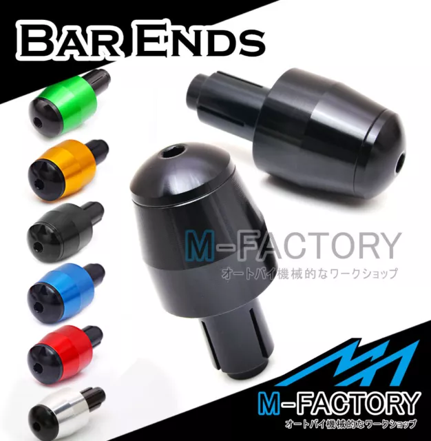 CNC Handle Bar Ends For Kawasaki NINJA 250 R 2008-2016 09 10 11 12 13 14 15