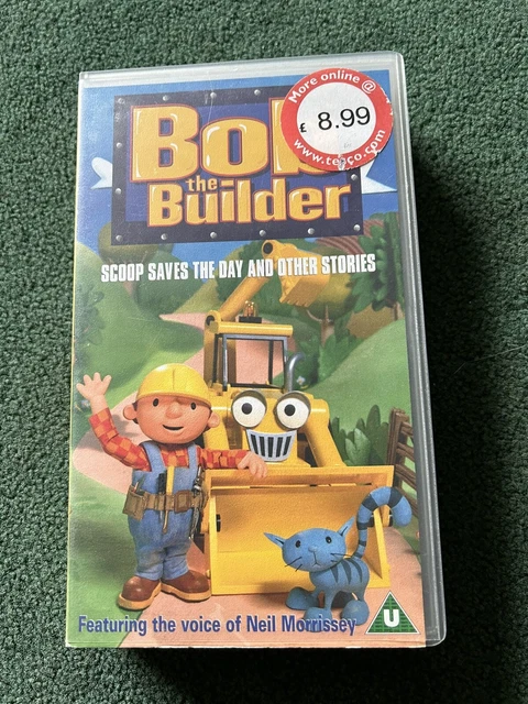 BOB THE BUILDER vhs Scoop Saves The Day £1.46 - PicClick UK