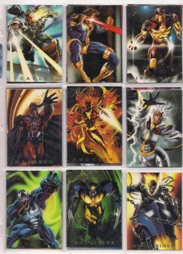 1994 Flair Marvel Annual X-Men Power Blast You Pick Finish Your Set NM/M