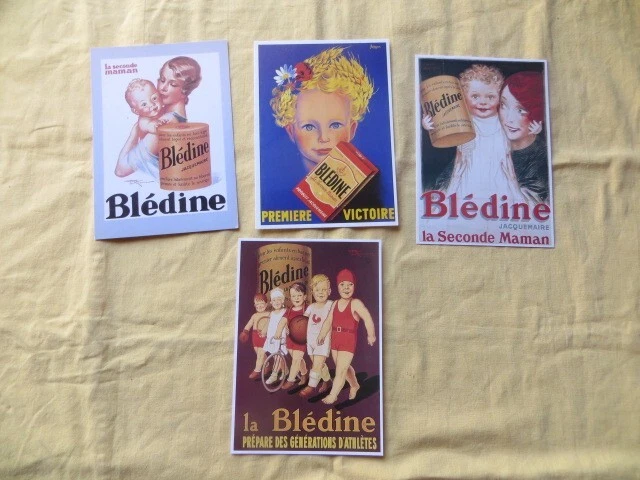 Cartes postales publicitaires - Blédine - 3€ pièce au choix