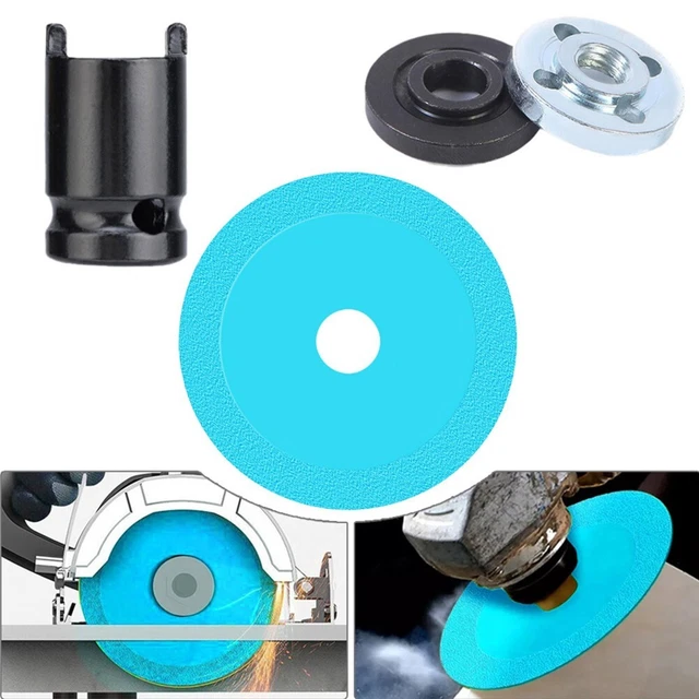 Utensile elettrico disco per vetro lama tipo 100 piastra smerigliatrice angolare