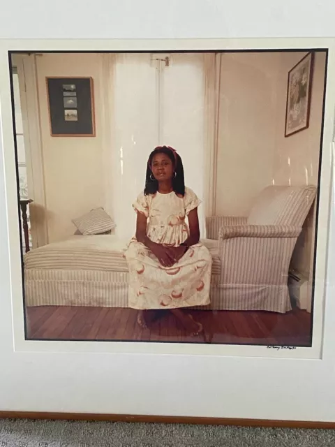 Lovely portrait of Jamaica Kincaid by noted photographer Anthony Barboza