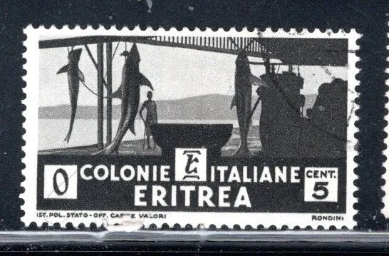 Italy Eritrea Europe  Stamp Used Lot 1631Ag