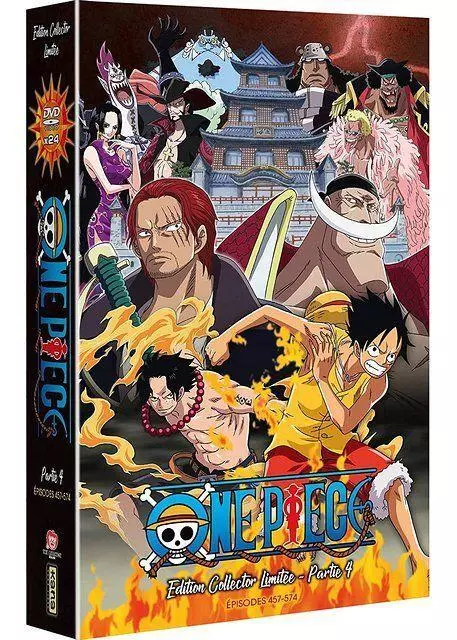 Dvd One Piece - Intégrale Partie 4 - Édition Collector Limitée A4