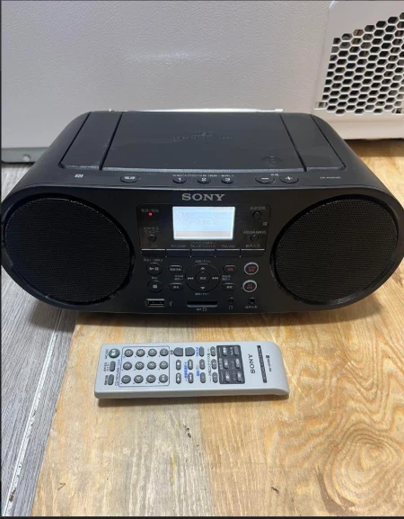 SONY　ZS-RS81BT ソニー Bluetooth対応CDラジオZS-RS81BT ブラック ZS-RS81BT 1台