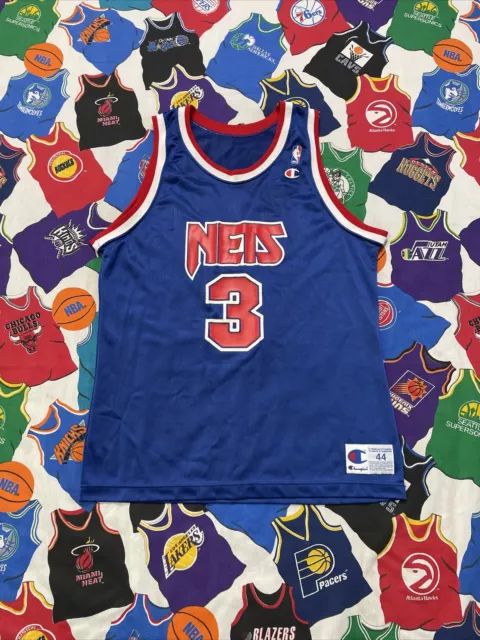 New Jersey Nets Drazen Petrovic tie dye authentic jersey USA alt 52 2xl xxl  rare