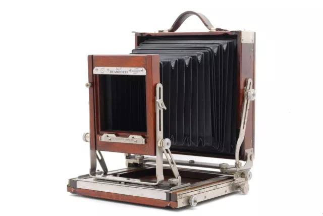 【MINT-】 Deardorff 5x7 5"x7" Large Format Camera + 4x5 revolving back From JAPAN