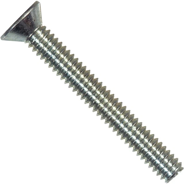 Hillman 1/4 de pulgada 20 tpi 1-1/4 in. Tornillo de máquina de cabeza plana (100 quilates) 101140