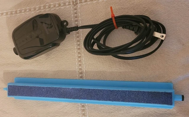 Fish Tank Bubble Bar With Aqua Culture 20-60-Gallon AQUARIUM AIR PUMP 