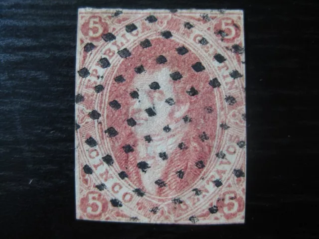 ARGENTINA Sc. #8 scarce used stamp! SCV $250.00