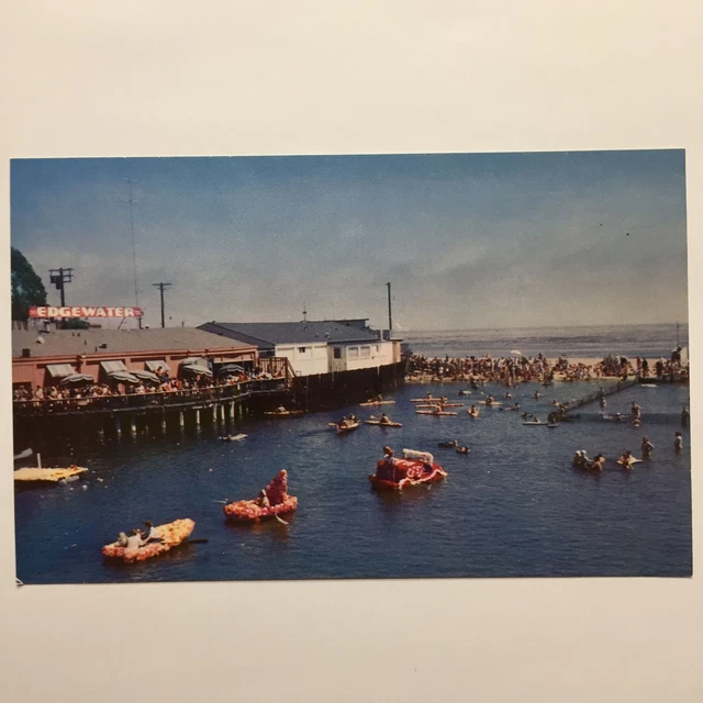 Capitola Calif Gegonia Soquel Creek Port Vintage Postcard Circa 1960S Berkeley