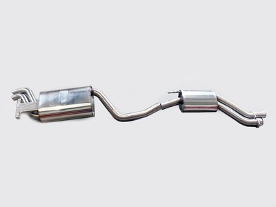 STI PER SUBARU IMPREZA WRX STI da 2001 a 2006 EJ20 EJ25 SCARICO EXHAUST ACCIAIO T304 