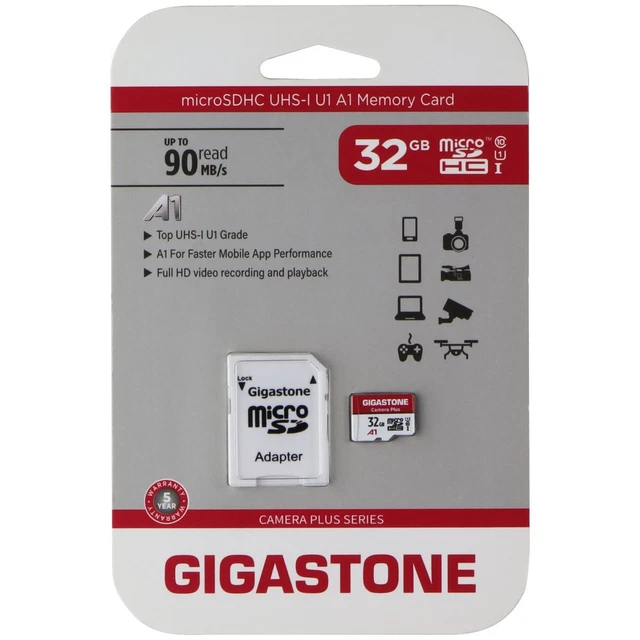 Carte Micro SD 512GB Haute Vitesse - Adaptateur Inclus, Compatible Smartphone, Tablette, PC, Console, Drone, Caméra - Résistante Eau, Chocs, Températures