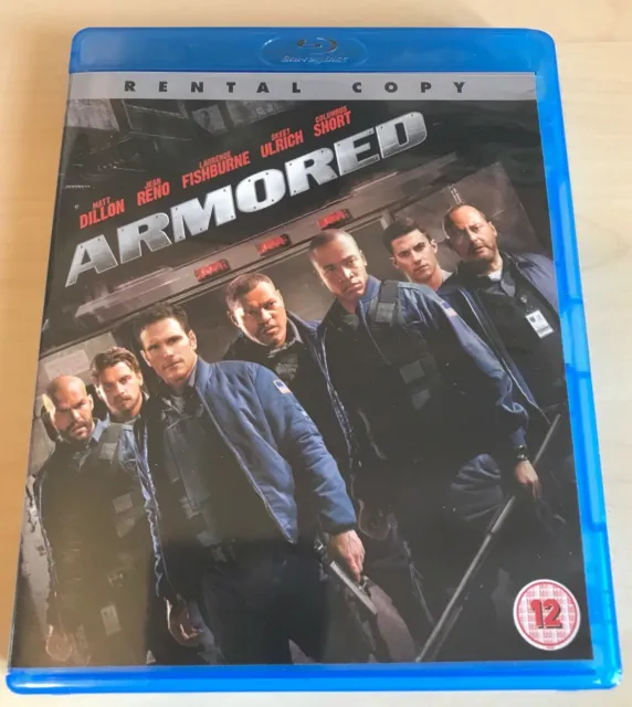 Armored, Starring Matt Dillon, Jean Reno & Laurence Fishburne, Blu-Ray