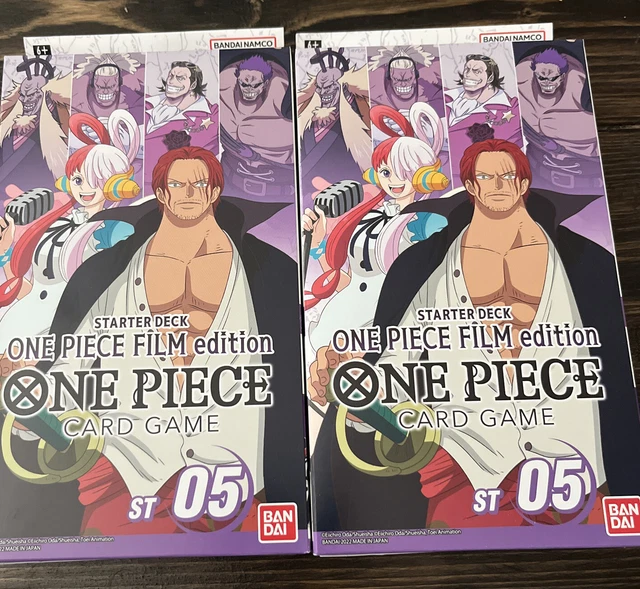 ONE PIECE CARD Game English TCG Starter Deck 5 ST05 Film Red Edition 2